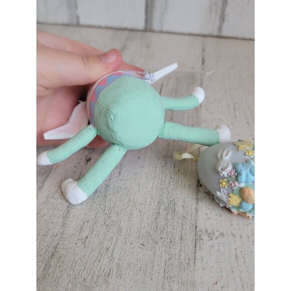 Easter bunny 3D egg ornament Xmas chick set spring - Picture 9 of 9